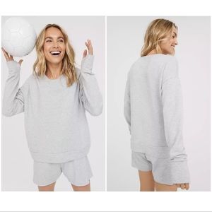 Aerie OFFLINE OTT Fleece Crewneck Sweatshirt size xxl